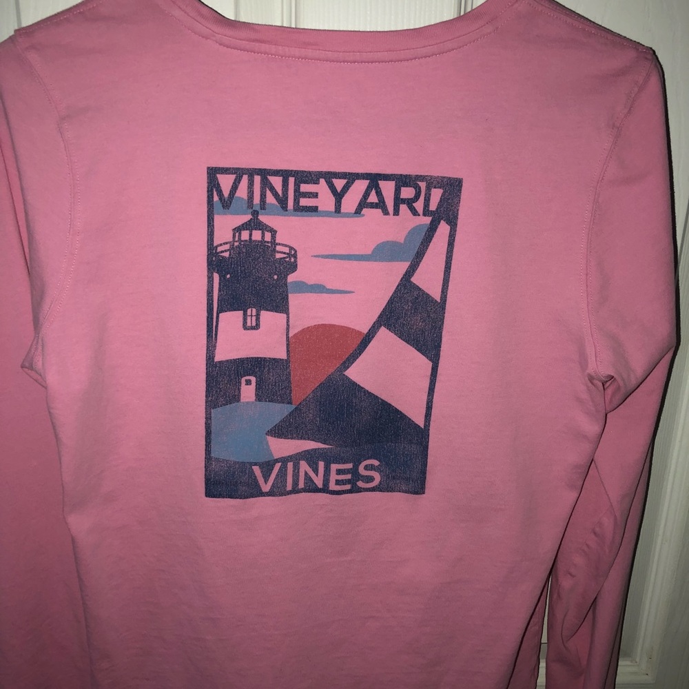 Vineyard Vines pink long sleeve
